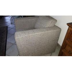 Prachtige retro kubus fauteuil als nieuw