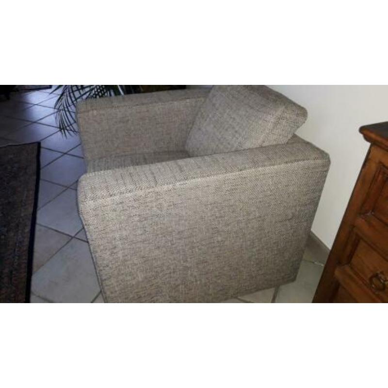 Prachtige retro kubus fauteuil als nieuw
