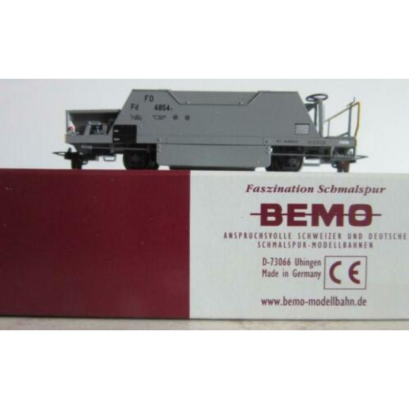 3 stuks Bemo H0m Schotterwagens van de FO