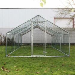 Voliere / Vogelkooi | Gegalvaniseerd staal | 2 x 3 x 2 meter
