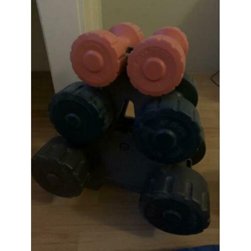 Fitness gewichten kettlebel bal