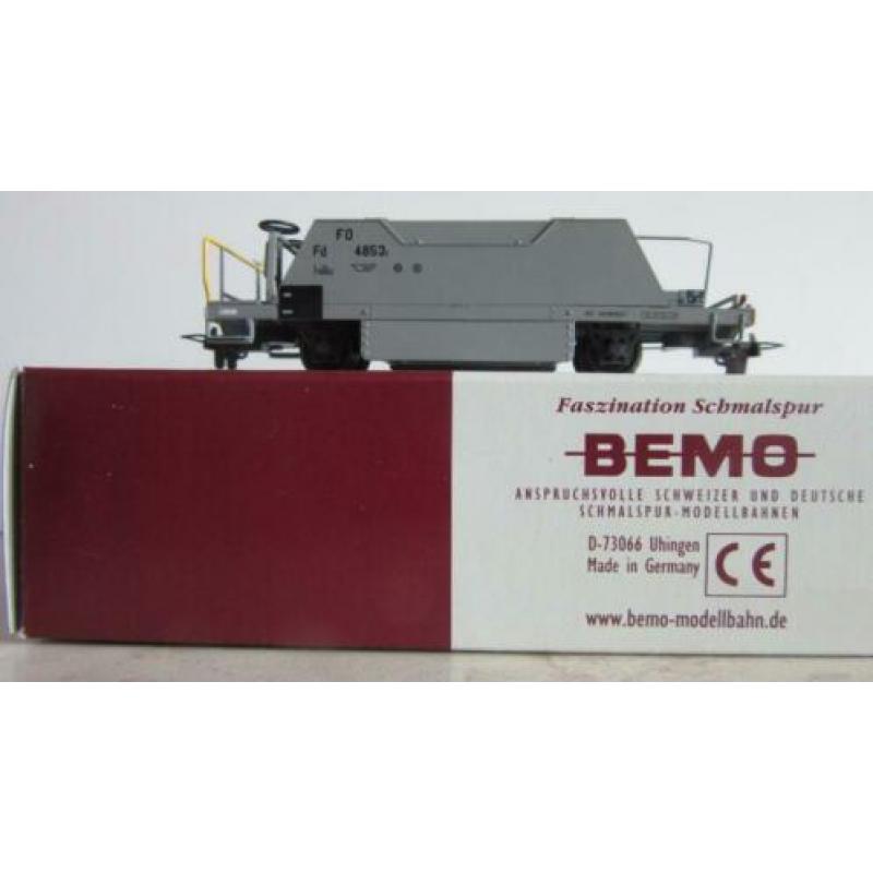 3 stuks Bemo H0m Schotterwagens van de FO