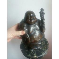 oud beeld boeddha brons koper ijzer sculptuur