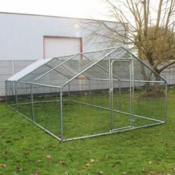 Voliere / Vogelkooi | Gegalvaniseerd staal | 2 x 3 x 2 meter
