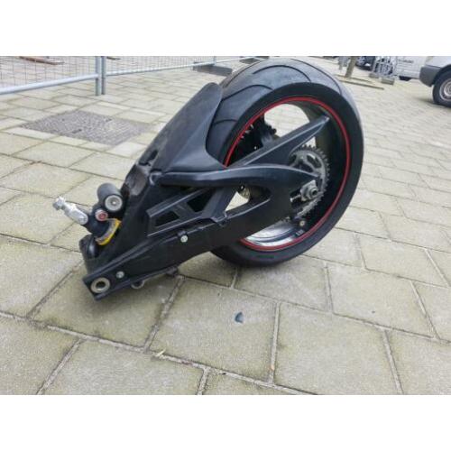 GSXR 600 750 K6 K7 GSX-R Achterbrug brug wiel velg rem GSX R