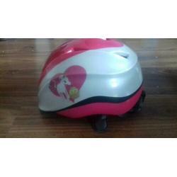 Super gave kinder cap met licht en body protector