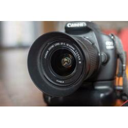 canon 1200d + batterygrip & Canon EF-S 18-55mm f/3.5-5.6 III
