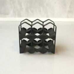Vintage wijnrek Ornapress retro wine rack Swiss design