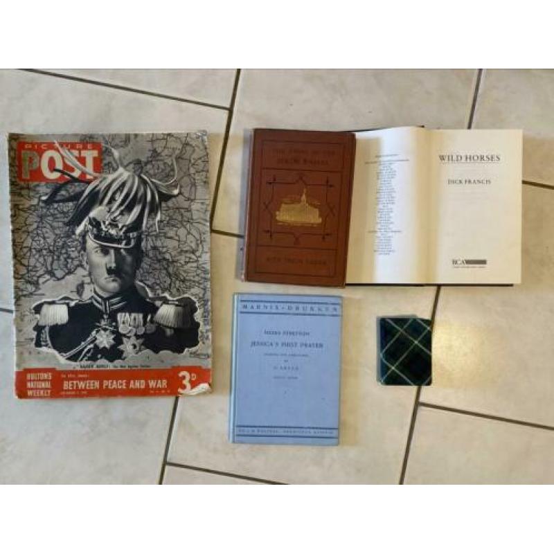 Picture Post uit 1939 en div engelstalige boeken