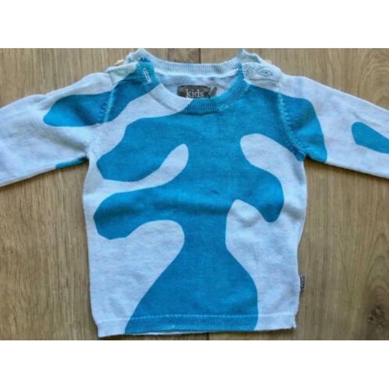 Z.g.a.n. Longsleeve blauw van Kidscase, maat 50 / 56