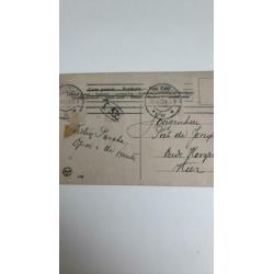 Oude mooie Paaskaart. 1911