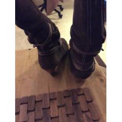 zachte suede warme winterlaarzen maat 40