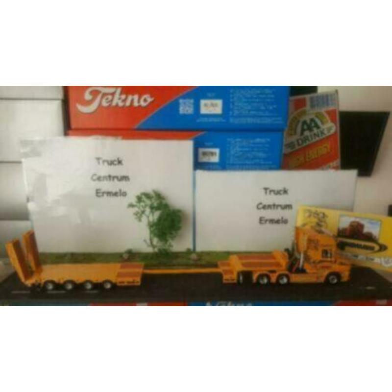 ABERCLEAN SCANIA T6 TORPEDO MET SEMI LOWLOADER exclusief mod