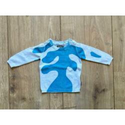 Z.g.a.n. Longsleeve blauw van Kidscase, maat 50 / 56