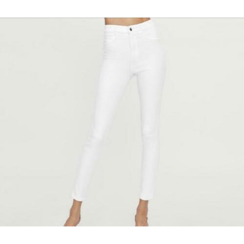 broek/jeans wit - ZARA