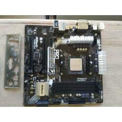 Am4 moederbord asrock a320m pro 4