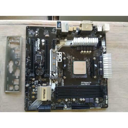 Am4 moederbord asrock a320m pro 4
