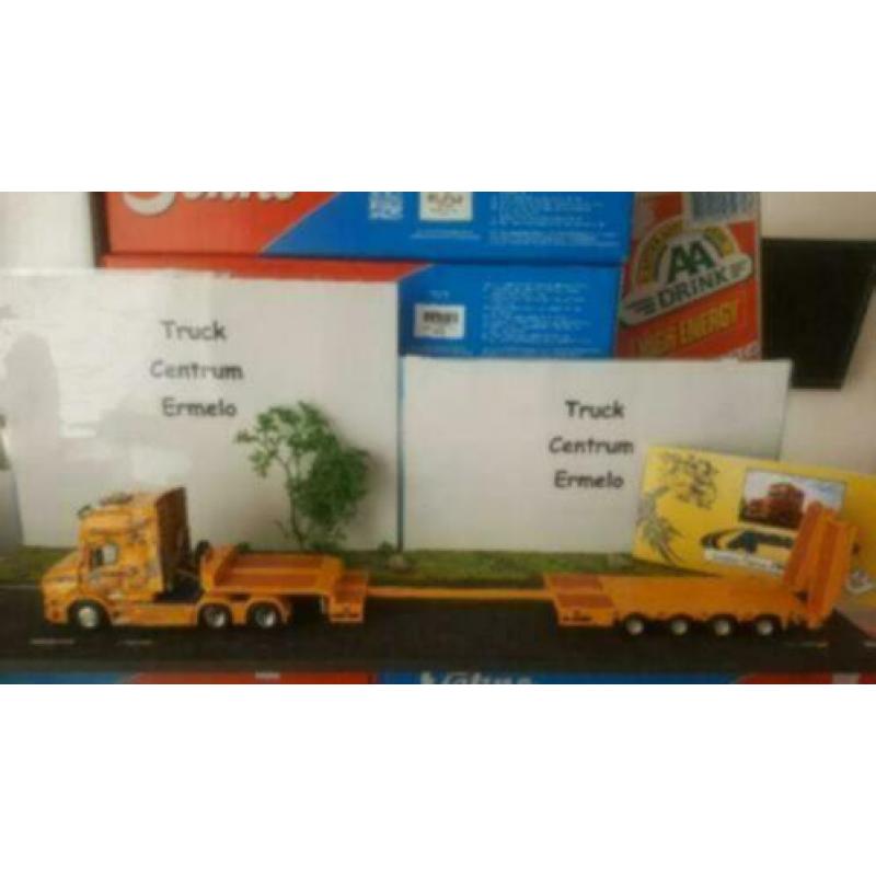 ABERCLEAN SCANIA T6 TORPEDO MET SEMI LOWLOADER exclusief mod