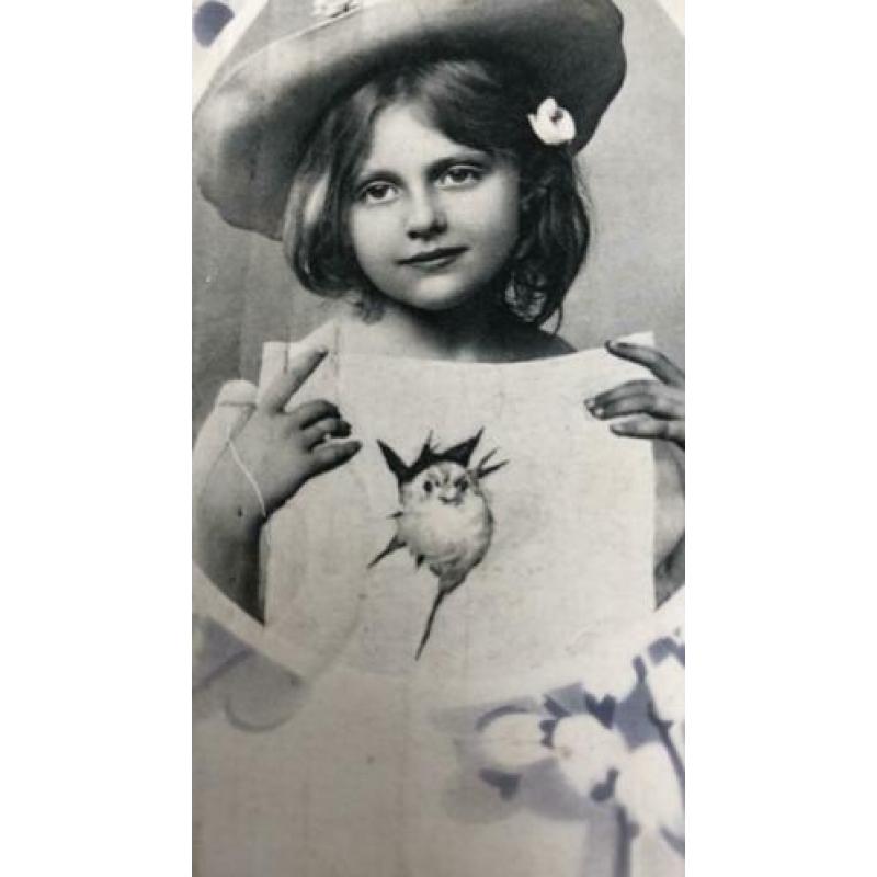 Oude mooie Paaskaart. 1911