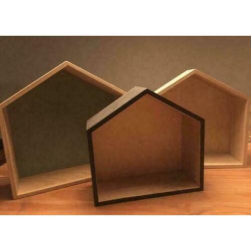 Houten huisjes