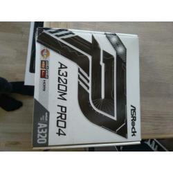 Am4 moederbord asrock a320m pro 4