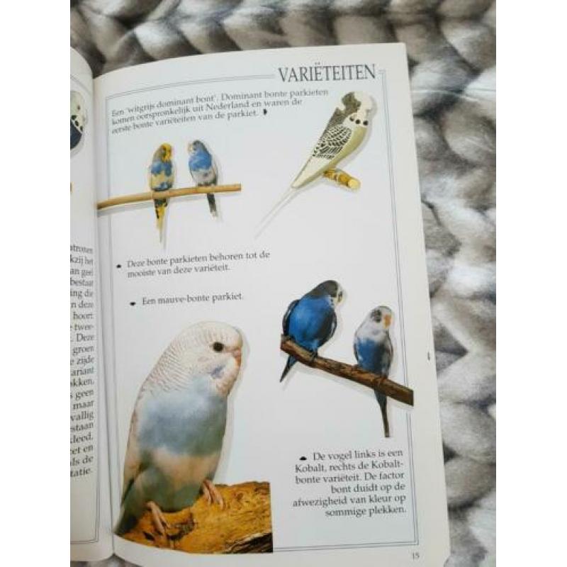 Grasparkieten boek