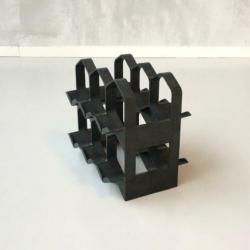 Vintage wijnrek Ornapress retro wine rack Swiss design
