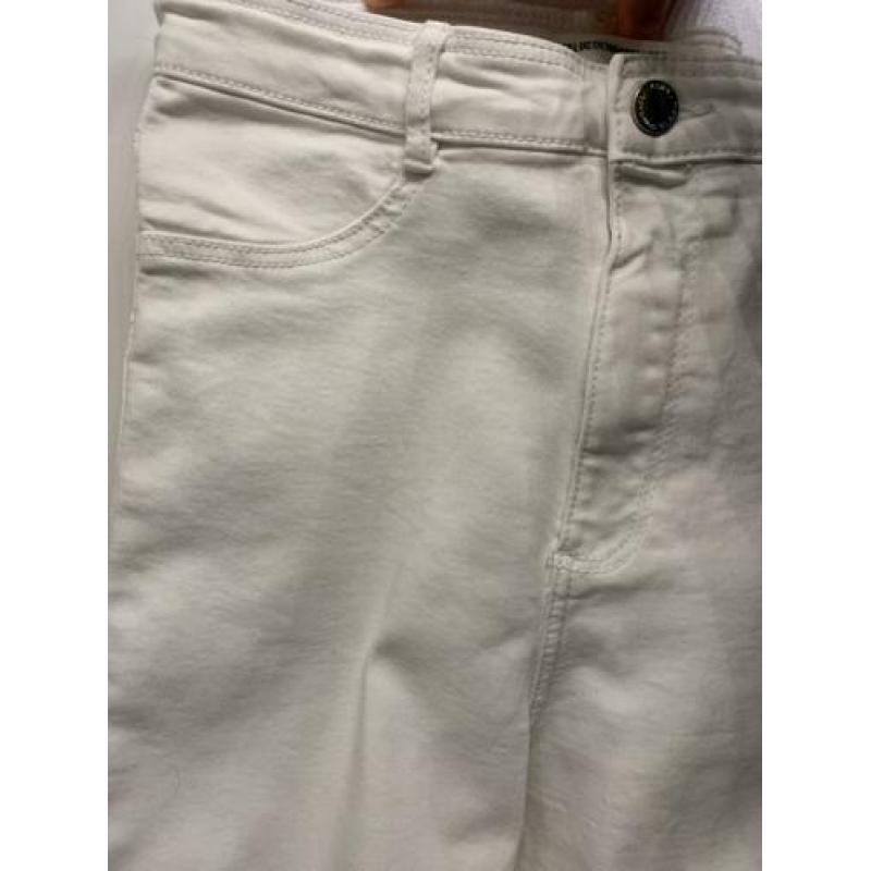broek/jeans wit - ZARA