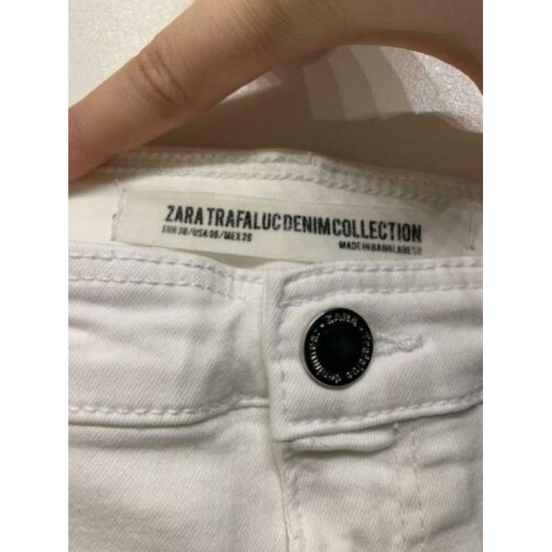 broek/jeans wit - ZARA