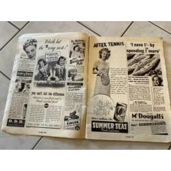 Picture Post uit 1939 en div engelstalige boeken