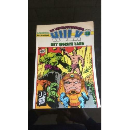 Te koop 2 strips van de verbijsterende Hulk nr 5 en 25