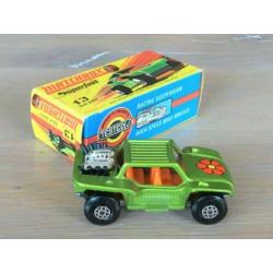 Lesney Matchbox Superfast 13 – Baja Buggy l-groen met. MIB
