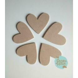 Knutselsetje met 10 MDF figuren: kinderfeestje | Stokhout 78