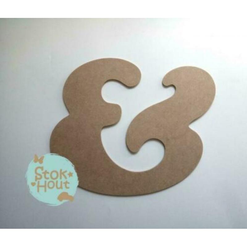 Knutselsetje met 10 MDF figuren: kinderfeestje | Stokhout 78