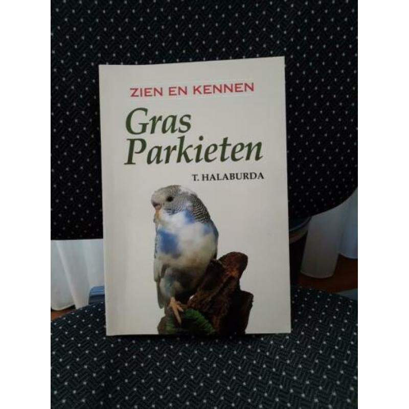 Grasparkieten boek
