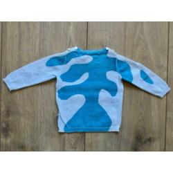 Z.g.a.n. Longsleeve blauw van Kidscase, maat 50 / 56