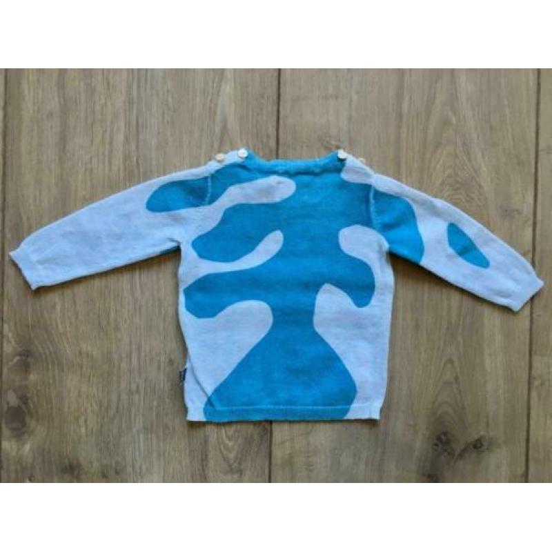 Z.g.a.n. Longsleeve blauw van Kidscase, maat 50 / 56