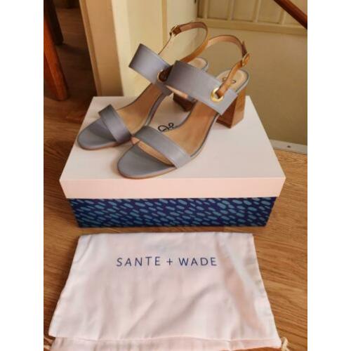 sandalen met hak maat 44 nieuw!