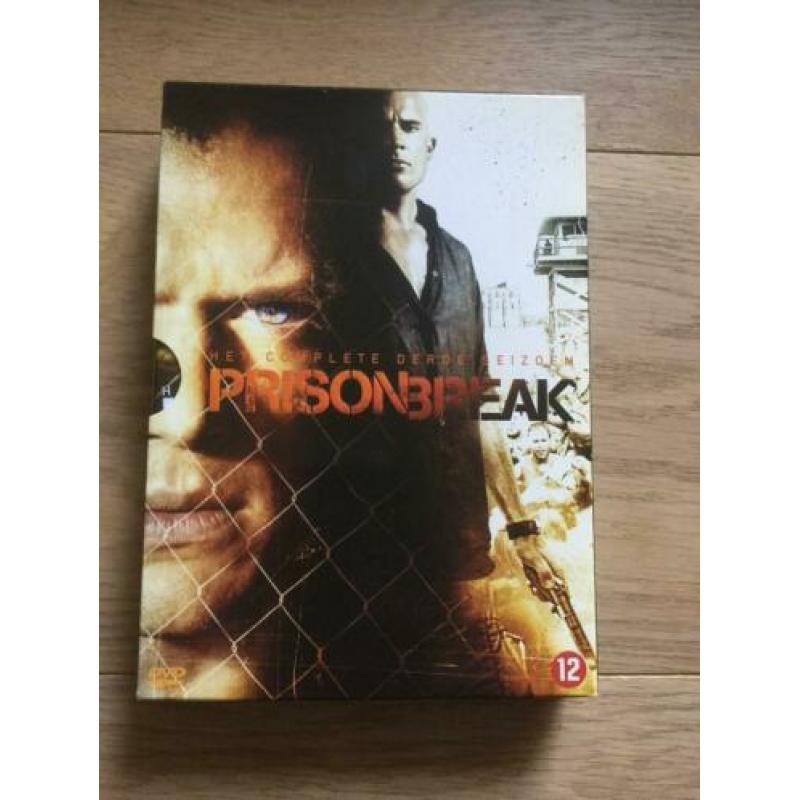 Prison Break, complete 3e seizoen luxe dvd box