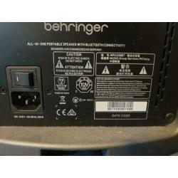 Speaker Behringer mpa200bt