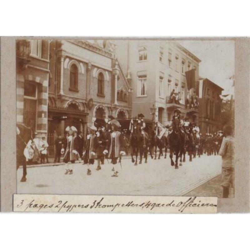 FOTO - FOTOKAART - 5x - ARNHEM - 1905 - Historische Optocht