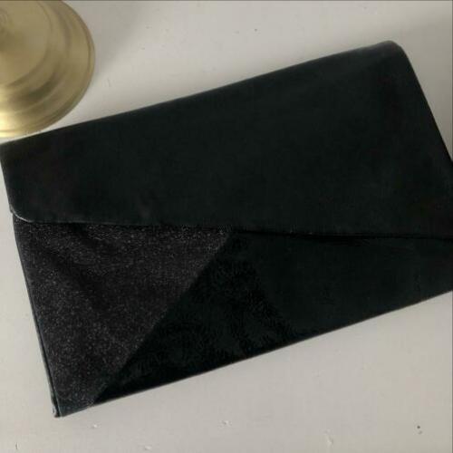 Clutch enveloptas handtasje Zara zwart