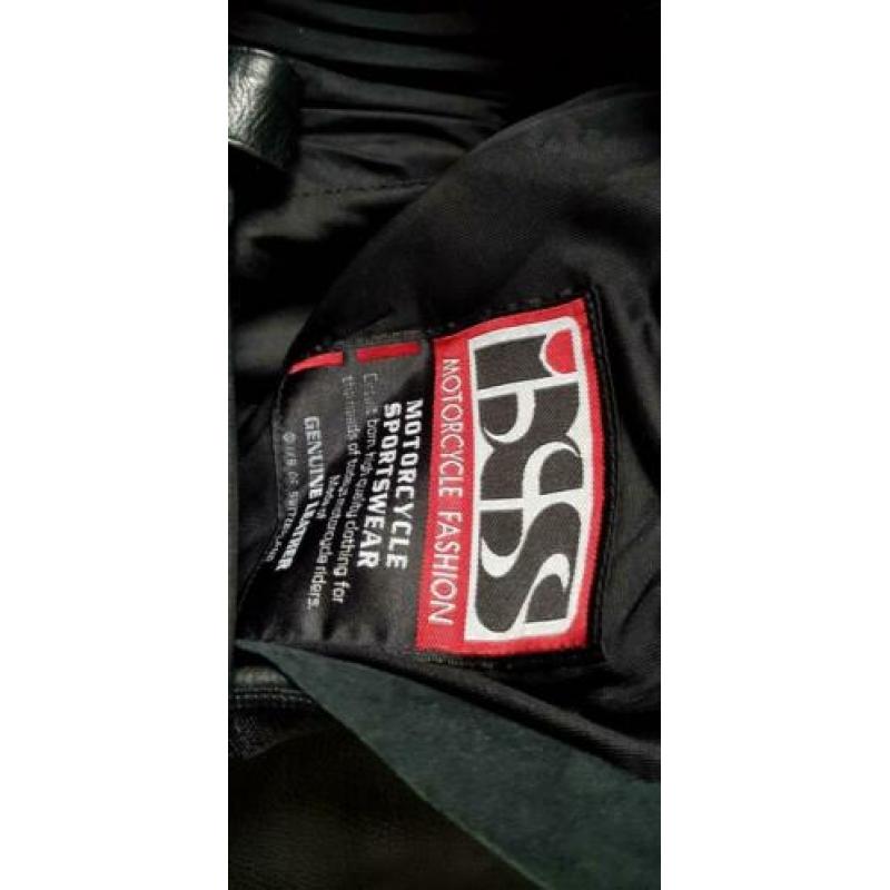 Leren motorbroek