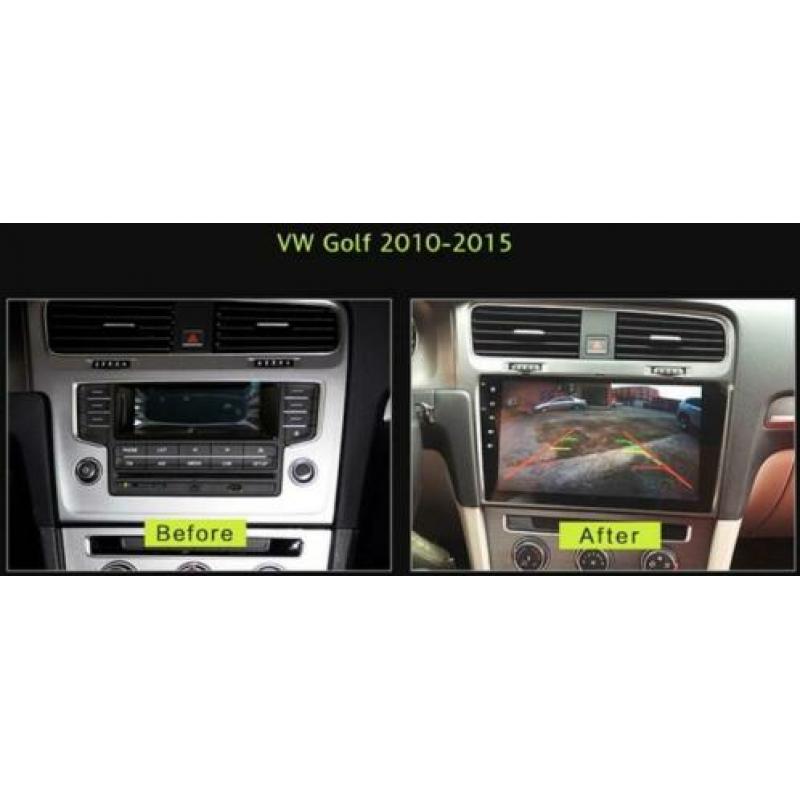 navigatie vw golf 7 carkit android 9 usb touchscreen usb