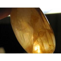 opruiming: amulet edelsteen LIMONIETKWARTS (2) (GOLDEN HEALE