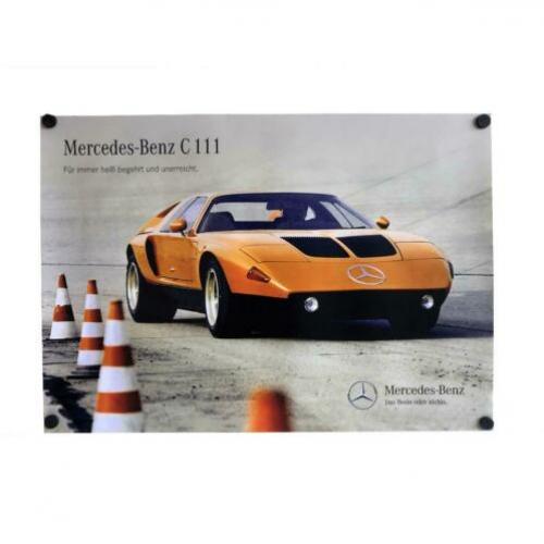 Mercedes Benz C111 poster.