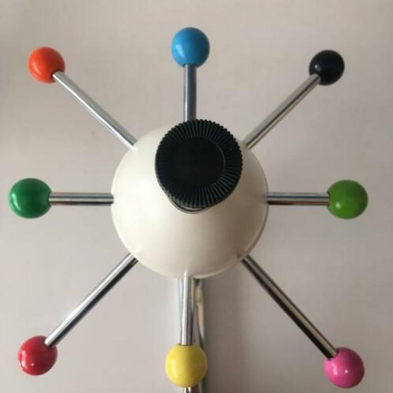 Paar sputnik spoetnik vintage kapstok Osvaldo Borsani
