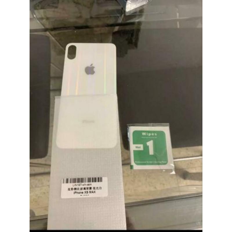 IPhone 8, 8+, X, XS en XR achterkant glas