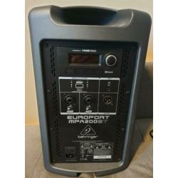 Speaker Behringer mpa200bt