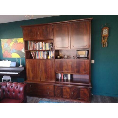 Retro mahoniehouten kast